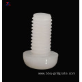 M8 M10 white nylon plastic machine screw